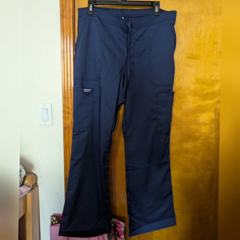 [Women's] Cherokee Navy Scrub Pants